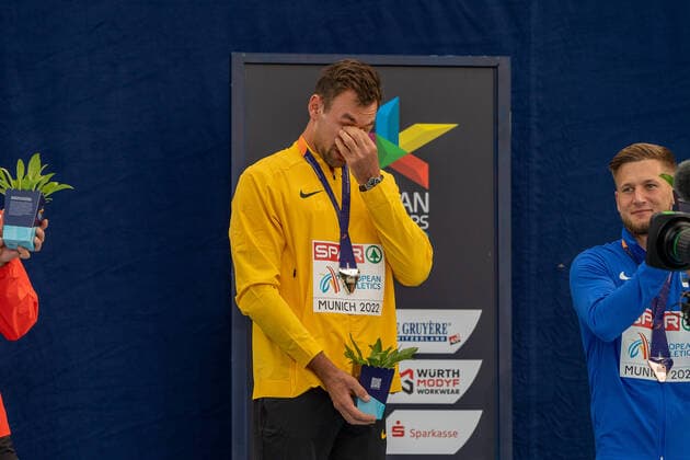 EC 2022, Athletics, Decathlon, Award Ceremony, Niklas Kaul wins Gold