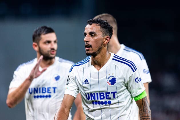 FC Copenhagen v Trabzonspor, UEFA Champions League qualification football, Copenhagen, Denmark Copenhagen, Denmark. 16th, August 2022. Zeca (10) of FC Copenhagen seen during the UEFA Champions League qualification match between FC Copenhagen and Trabzonspor at Parken in Copenhagen. Copenhagen Denmark  Copyright: xGonzalesxPhoto DejanxObretkovicx