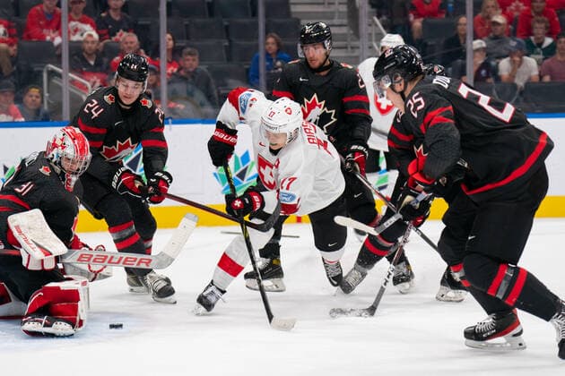 Eishockey, U20 WM, Canada - Schweiz