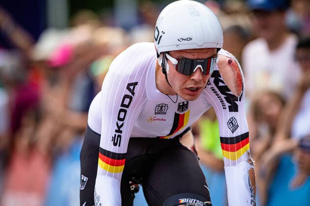 Bilder des Jahres 2022, Sport 08 August Sport Themen der Woche KW33 Sport Bilder des Tages WALSCHEID Maximilian Richard: UEC Road cycling, Rad, Radsport, Strasse European Championships - Munich 2022 WALSCHEID Maximilian Richard ( GER ) Germany Querformat - quer - horizontal - Landscape - Event Veranstaltung: UEC Road Cycling European Championships 2022 - Category Kategorie: Cycling - Road Cycling European Championships - Men Elite - Location Ort: Europe Germany - Bavaria - Fürstenfeldbruck - Discipline: Individual Time Trail ( ITT ) - Distance: 24 km - Date Datum: 17.08.2022 Wednesday Day 2 - *** WALSCHEID Maximilian Richard UEC Road Cycling European Championships Munich 2022 WALSCHEID Maximilian Richard GER Germany landscape horizontal Landscape Event Event UEC Road Cycling European Championships 2022 Category Category Cycling Road Cycling European Championships Men Elite Location Place Europe Germany Bavaria Fürstenfeldbruck Discipline Individual Time Trail ITT Distance 24 km Date Date 17 08 2022 Wednesday Day 2
