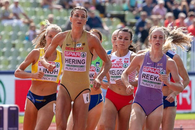 Bilder des Jahres 2022, Sport 08 August Sport Themen der Woche KW33 Sport Bilder des Tages HERING Christina (GER), 800 meter Women (800m Frauen) GER, Athletics (Leichtathletik), European Championships Munich 2022, 18.08.2022, GER, Athletics (Leichtathletik), European Championships Munich 2022, 18.08.2022 Muenchen *** HERING Christina GER , 800 meter Women 800m Women GER, Athletics Leichtathletik , European Championships Munich 2022, 18 08 2022, GER, Athletics Leichtathletik , European Championships Munich 2022, 18 08 2022 Muenchen Copyright: xEibner-Pressefotox EP_SMR