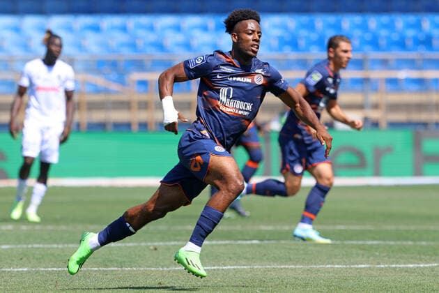 ELYE WAHI, Montpellier, Ligue 1, 2022-23, Montpellier vs Troyes 3-2, 07 08 2022, Montpellier, Azione, Action, Single shot LIGUE 1 2022-23 MONTPELLIER-TROYES 3-2