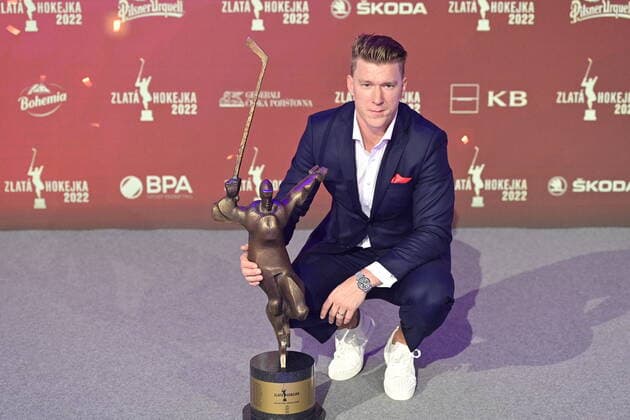 Ice hockey, Ondrej Palat wins Golden Hockey Stick in Prague