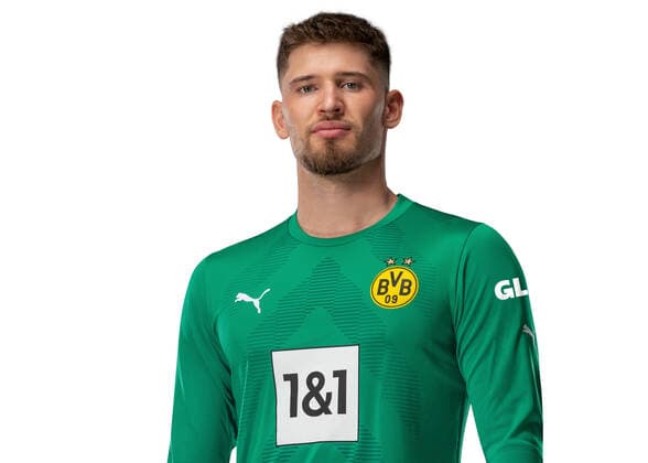 Torwart Gregor Kobel; Borussia Dortmund; 1.BL, Porträttermin 2022 2023, Foto: BVB Simoes via TEAM2sportphoto Portraets Borussia Dortmund 2022_2023