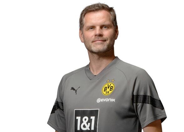 Torwarttrainer Matthias Kleinsteiber; Borussia Dortmund; 1.BL, Porträttermin 2022 2023, Foto: BVB Simoes via TEAM2sportphoto Portraets Borussia Dortmund 2022_2023