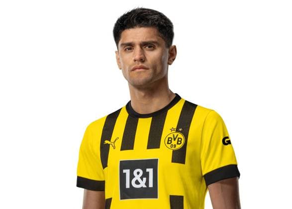 Mahmoud Dahoud; Borussia Dortmund; 1.BL, Porträttermin 2022 2023, Foto: BVB Simoes via TEAM2sportphoto Portraets Borussia Dortmund 2022_2023