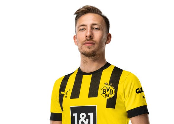 Felix Passlack; Borussia Dortmund; 1.BL, Porträttermin 2022 2023, Foto: BVB Simoes via TEAM2sportphoto Portraets Borussia Dortmund 2022_2023