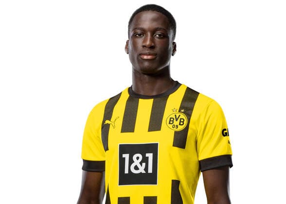 Soumaila-Coulibaly; Borussia Dortmund; 1.BL, Porträttermin 2022 2023, Foto: BVB Simoes via TEAM2sportphoto Portraets Borussia Dortmund 2022_2023