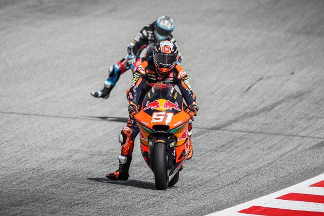 MOTORSPORTS - MotoGP, GP of Austria 2022 SPIELBERG,AUSTRIA,19.AUG.22 - MOTORSPORTS - Moto2, Grand Prix of Austria, Red Bull Ring, free practice. Image shows Pedro Acosta (ESP Red Bull KTM Ajo).  GEPAxpictures xManfredxBinder