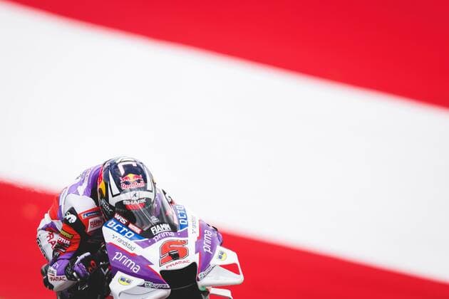 Sport Bilder des Tages MOTORSPORTS - MotoGP, GP of Austria 2022 SPIELBERG,AUSTRIA,19.AUG.22 - MOTORSPORTS - MotoGP, Grand Prix of Austria, Red Bull Ring, free practice. Image shows Johann Zarco ( FRA Pramac Racing).  GEPAxpictures xDanielxGoetzhaber