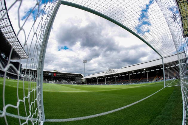 Fulham v Brentford Premier League General view of the ground prior to the Premier League match between Fulham and Brentford at Craven Cottage, London Content Not Available For UK Newspapers Copyright: xMarkxDxFullerx FIL-17254-0005 UK Newspapers OUT