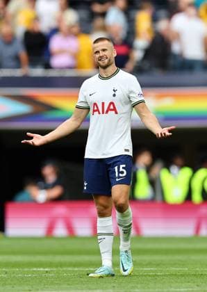 London, England, 20th August 2022. Eric Dier of Tottenham during the Premier League match at the Tottenham Hotspur Stadium, London. Picture credit should read: David Klein Sportimage EDITORIAL USE ONLY. No use with unauthorised audio, video, data, fixture lists, club league logos or live services. Online in-match use limited to 120 images, no video emulation. No use in betting, games or single club league player publications. SPI-1805-0073