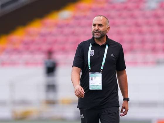 San Jose, Costa Rica, August 20th 2022: Headcoach of Spain Pedro Lopez during the FIFA U20 Womens World Cup Costa Rica 2022 quarterfinal football match between Spain and Mexico at Estadio Nacional in San Jose, Costa Rica. (Daniela Porcelli SPP) Copyright: xDanielaxPorcellix xSPPx spp-en-DaPoSp-20220820-JDP06503