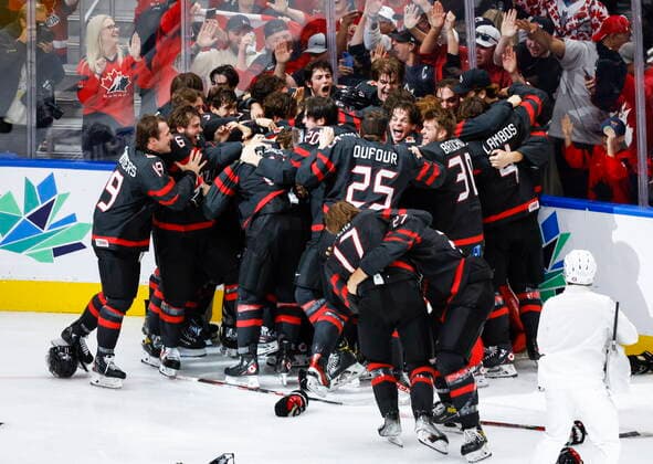 Ice Hockey, U20 World Championship, Final, Canada - Finland