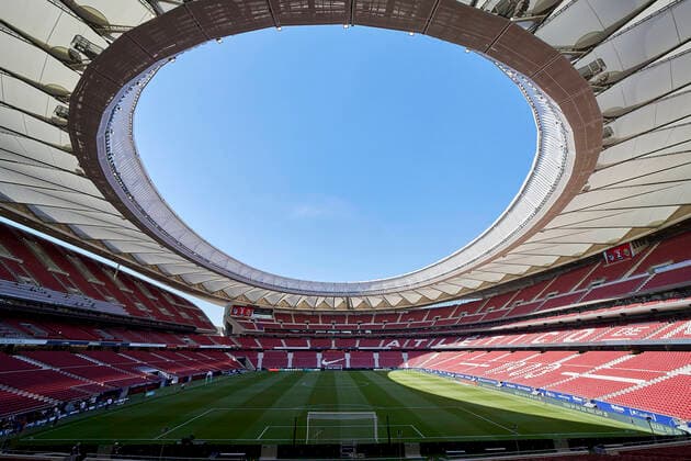 ESP: Atletico de Madrid-Villarreal CF. La Liga Santander, date 2 General view of Civitas Metropolitano Stadium during the La Liga match between Atletico de Madrid and Villarreal CF played at Civitas Metropolitano Stadium on August 21, 2022 in Madrid , Spain. kpng Copyright: xRubenxAlbarranx xPRESSINx RA_220821_011