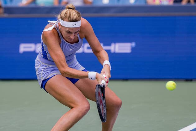 August 21, 2022, Mason, Ohio, USA: Petra Kvitova (CZE) Indianapolis Coltsthe championship of the Western and Southern Open at the Lindner Family Tennis Center, Mason, Oh. Mason USA - ZUMAs304 20220821_zaf_s304_010 Copyright: xScottxStuartx