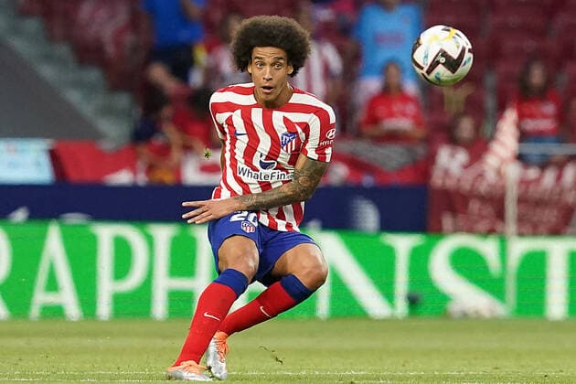 Atletico de Madrid s Axel Witsel during La Liga match. August 21,2022. (20220821630)