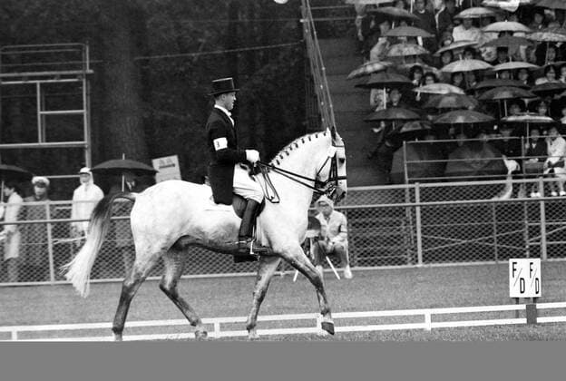 OLYMPICS, OLYMPIC GAMES - THE XVIII 18TH OLYMPIAD IN TOKYO, JAPAN - GERMANY H BOLDT SECOND INDIVIDUAL DRESSAGE ; 24 OCTOBER 1964  Copyright: xTopFotoxTopFotox
