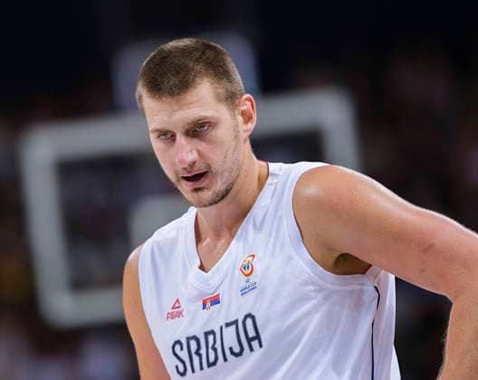 Nikola Jokic SRB 20 08 22, Hamburg, Germany vs Serbia, FIBA, DBB, Basketball Supercup 2022 Â