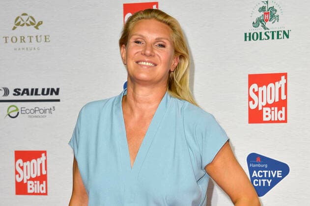 Magdalena Brzeska at the presentation of the Sport Bild Award on 22 08 2022 in Hamburg Sport Bild Award 2022 presentation in Hamburg