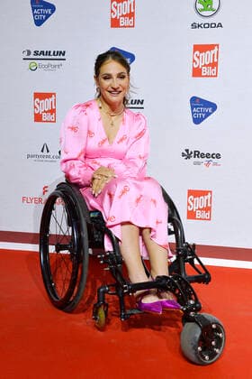 Kristina Vogel at the presentation of the Sport Bild Award on 22 08 2022 in Hamburg Sport Bild Award 2022 presentation in Hamburg