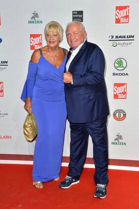 Uli and Margret Wegner at the presentation of the Sport Bild Award on 22 08 2022 in Hamburg Sport Bild Award 2022 presentation in Hamburg