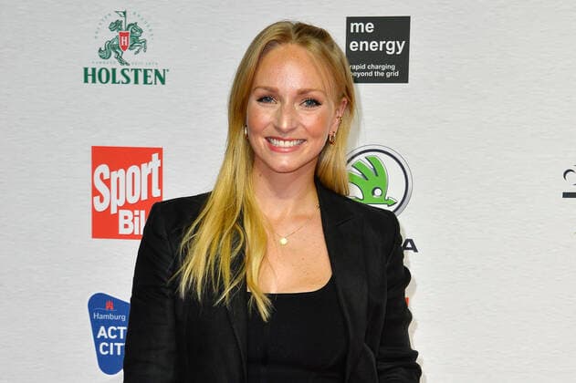 Katharina Kleinfeldt at the presentation of the Sport Bild Award on 22 08 2022 in Hamburg Sport Bild Award 2022 presentation in Hamburg