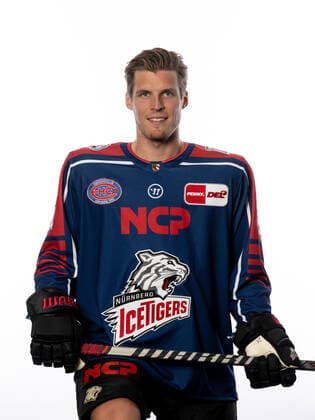 Marcus Weber 24, Nuremberg Ice Tigers, Nuremberg Ice Tigers , Nuremberg Ice Tigers Portraits, Ice Hockey, DEL, 01 08 2022, Nuremberg Ice Tigers Portraits, Ice Hockey, DEL, 01 08 2022 Copyright: xThomasxHahnx xEibner-Pressefotox EP_NIT