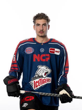 Julius Karrer 6, Nuernberg Ice Tigers, Nuernberg Ice Tigers , Nuernberg Ice Tigers Portraits, Ice Hockey, DEL, 01 08 2022, Nuernberg Ice Tigers Portraits, Ice Hockey, DEL, 01 08 2022 Copyright: xThomasxHahnx xEibner-Pressefotox EP_NIT