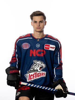 Lukas Ribarik 23, Nuernberg Ice Tigers, Nuernberg Ice Tigers , Nuernberg Ice Tigers Portraits, Ice Hockey, DEL, 01 08 2022, Nuernberg Ice Tigers Portraits, Ice Hockey, DEL, 01 08 2022 Copyright: xThomasxHahnx xEibner-Pressefotox EP_NIT