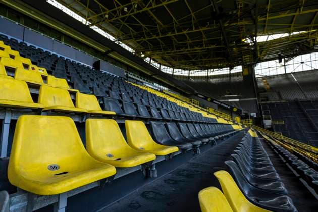 Soccer 1 Bundesliga, tour with the organization boss of Borussia Dortmund, Dr Christian Hockenjos, through the Signal Iduna Park. Copyright: xDavidxInderliedx