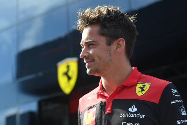 Ferrari s Monegasque driver Charles Leclerc pictured ahead of this weekend s Spa-Francorchamps Formula One Grand Prix of Belgium race, in Spa-Francorchamps, Thursday 25 August 2022. DIRKxWAEM  x40837538x