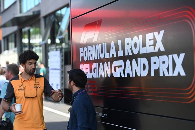Illustration shows preparations ahead of this weekend s Spa-Francorchamps Formula One Grand Prix of Belgium race, in Spa-Francorchamps, Thursday 25 August 2022. DIRKxWAEM  x40837684x
