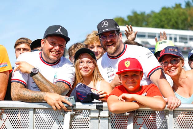 Fans, F1 Grand Prix of Belgium at Circuit de Spa Francorchamps on August 25, 2022 in Spa Francorchamps, Belgium Photo by HOCH ZWEI Spa Francorchamps Belgium