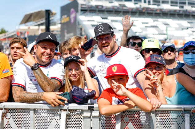 Fans, F1 Grand Prix of Belgium at Circuit de Spa Francorchamps on August 25, 2022 in Spa Francorchamps, Belgium Photo by HOCH ZWEI Spa Francorchamps Belgium
