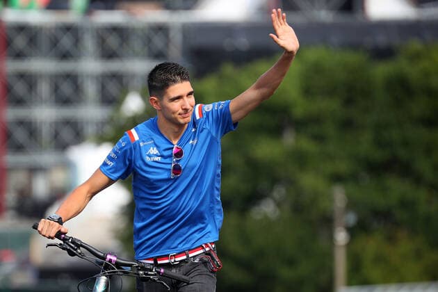 F1 Gran Prix of Belgium Esteban Ocon of Alpine F1 during the F1 Grand Prix of Belgium on August, 2022 Spa-Francorchamps Belgium. Spa Spa Belgium Copyright: xBasilex