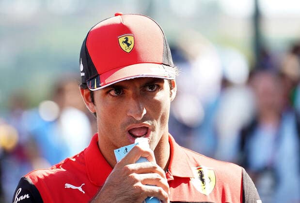 FORMULA 1 ROLEX BELGIAN GRAND PRIX 2022 25 08 2022, Circuit de Spa Francorchamps, Spa Franchorchamps, FORMULA 1 ROLEX BELGIAN GRAND PRIX 2022 , in picture Carlos Sainz Jr ESP , Scuderia Ferrari nordphotoxGmbHx xBratic nph00250