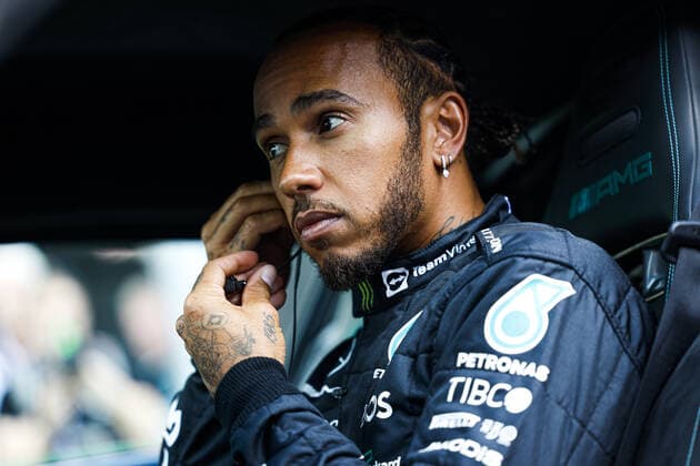 Sport Bilder des Tages HAMILTON Lewis (gbr), Mercedes AMG F1 Team W13, portrait during the Formula 1 Rolex Belgian Grand Prix 2022, 14th round of the 2022 FIA Formula One World Championship, WM, Weltmeisterschaft from August 26 to 28, 2022 on the Circuit de Spa-Francorchamps, in Francorchamps, Belgium - F1 - BELGIAN GRAND PRIX 2022 DPPI Panoramic  00122033__DEL9271.JPG_