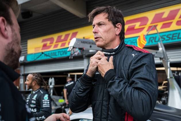 Toto Wolf Team Principal Mercedes AMG Petronas Formula One Team , Belgian Grand Prix 2022, Motorsport, Formula 1, 25 08 2022 Belgian Grand Prix 2022, Motorsport, Formula 1, 25 08 2022 Copyright: xEibner-Pressefoto AlexanderxNeisx EP_ANS