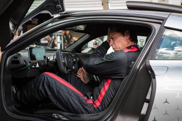 Toto Wolf Team Principal Mercedes AMG Petronas Formula One Team in AMG One, Belgian Grand Prix 2022, Motorsport, Formula 1, 25 08 2022 Belgian Grand Prix 2022, Motorsport, Formula 1, 25 08 2022 Copyright: xEibner-Pressefoto AlexanderxNeisx EP_ANS