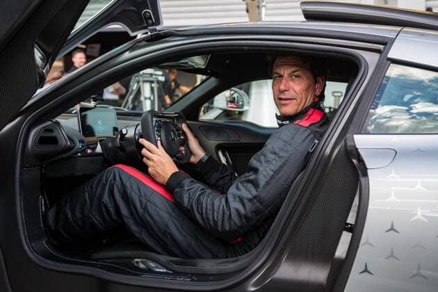 Toto Wolf Team Principal Mercedes AMG Petronas Formula One Team in AMG One, Belgian Grand Prix 2022, Motorsport, Formula 1, 25 08 2022 Belgian Grand Prix 2022, Motorsport, Formula 1, 25 08 2022 Copyright: xEibner-Pressefoto AlexanderxNeisx EP_ANS