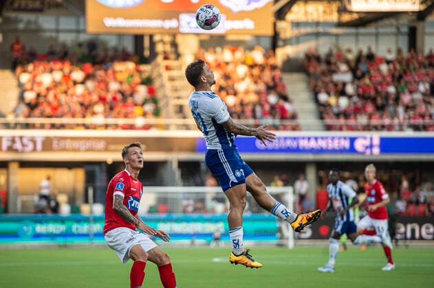 Silkeborg IF v HJK Helsinki, UEFA Europa League qualification, Silkeborg, Denmark Silkeborg, Denmark. 25th, August 2022. Murilo (20) of HJK Helsinki seen during the UEFA Europa League qualification match between Silkeborg IF and HJK Helsinki at JYSK Park in Silkeborg. Silkeborg Denmark  Copyright: xGonzalesxPhoto MortenxKjaerx