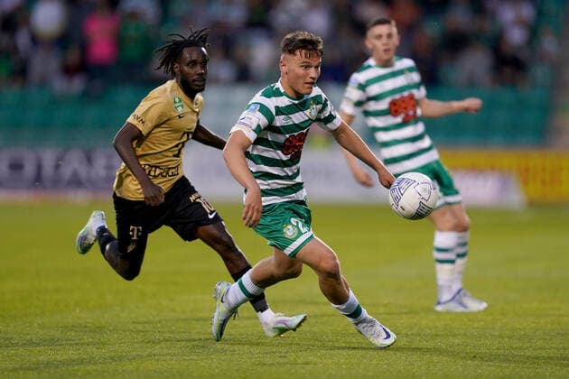 Football, EL Qualifiers, Shanmrock Rovers - Ferencvaros Budapest