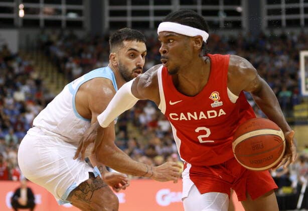 Basketball, World Cup Qualifier, Canada - Argentina