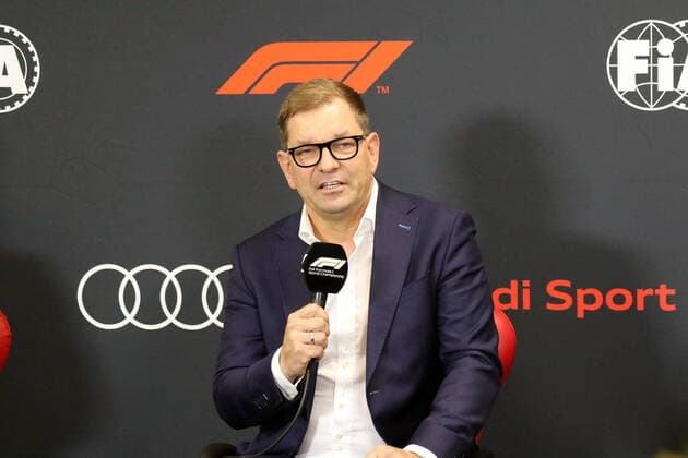 Formula 1 Belgian Grand Prix 2022 Markus Duesmann Audi boss Markus Duesmann Audi boss announces Forme1 entry for 2026 Audi Formula 1 entry 2026 Copyright: xBEAUTIFULxSPORTS Bernhardtx