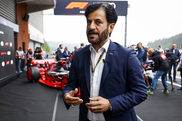 BEN SULAYEM Mohammed (uae), President of the FIA, portrait during the Formula 1 Rolex Belgian Grand Prix 2022, 14th round of the 2022 FIA Formula One World Championship, WM, Weltmeisterschaft from August 26 to 28, 2022 on the Circuit de Spa-Francorchamps, in Francorchamps, Belgium - F1 - BELGIAN GRAND PRIX 2022 DPPI Panoramic  00122033__DEL9539.JPG_