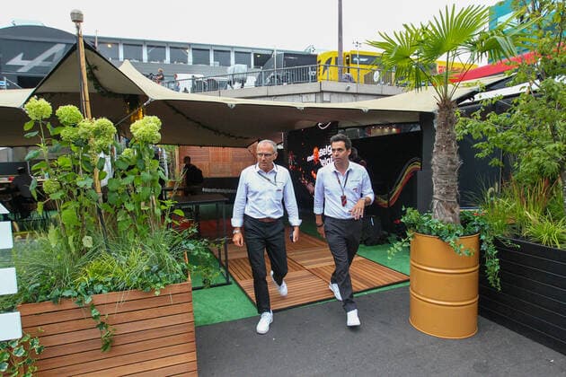 August 26, 2022, Francorchamps - SPA, Belgium: Francorchamps - SPA, Belgium, Circuit National de Francorchamps, August 26, 2022, Stefano Domenicali (ITA) - CEO Formula One Group leaving the Circuit de Spa Francorchamps experience area during FORMULA 1 ROLEX BELGIAN GRAND PRIX 2022 FREE PRACTICE - Formula 1 Championship. Formula 1 Championship - FORMULA 1 ROLEX BELGIAN GRAND PRIX 2022 FREE PRACTICE, Francorchamps - SPA, Belgium  - ZUMAl164 20220826_zsa_l164_082 Copyright: xAlessioxDexMarcox