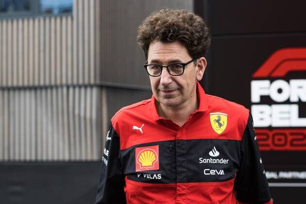 Mattia Binotto Team Principal Scuderia Ferrari , Belgian Grand Prix 2022, Motorsport, Formula 1, 26 08 2022 Belgian Grand Prix 2022, Motorsport, Formula 1, 26 08 2022 Spa Franchorchamps Copyright: xEibner-Pressefoto AlexanderxNeisx EP_ANS