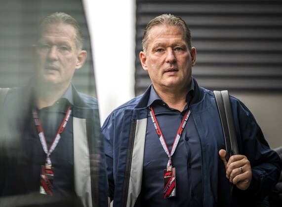 SPA Jos Verstappen prior to the 1st free practice session leading up to the F1 Grand Prix of Belgium at the Circuit of Spa Francorchamps on August 26, 2022 in Spa, Belgium REMKO DE WAAL F1 Grand Prix of Belgium, Practice 1 2022 xVIxANPxSportx xxANPxIVx 453535549 originalFilename: 453535549.jpg