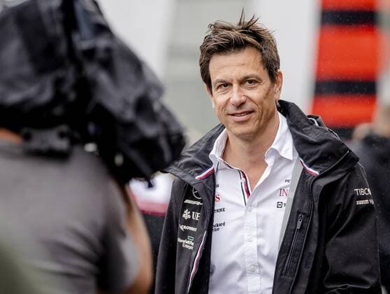 SPA Toto Wolff Mercedes leading up to the 1st practice session ahead of the F1 Grand Prix of Belgium at the Circuit de Spa Francorchamps on August 26, 2022 in SPA, Belgium ANP SEM VAN DER WAL F1 Grand Prix of Belgium, Practice 1 2022 xVIxANPxSportx xxANPxIVx 453535997 originalFilename: 453535997.jpg